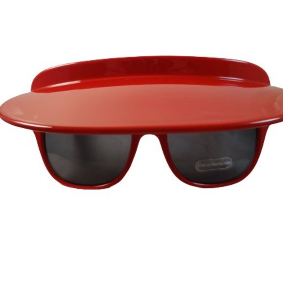 Sunglasses with Visor Red NWT SKU 000351-16 - Picture 1 of 4